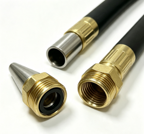 Kit régulateur de gaz haute performance avec manomètre et raccord rapide