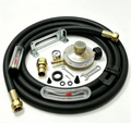 Kit régulateur de gaz haute performance avec manomètre et raccord rapide