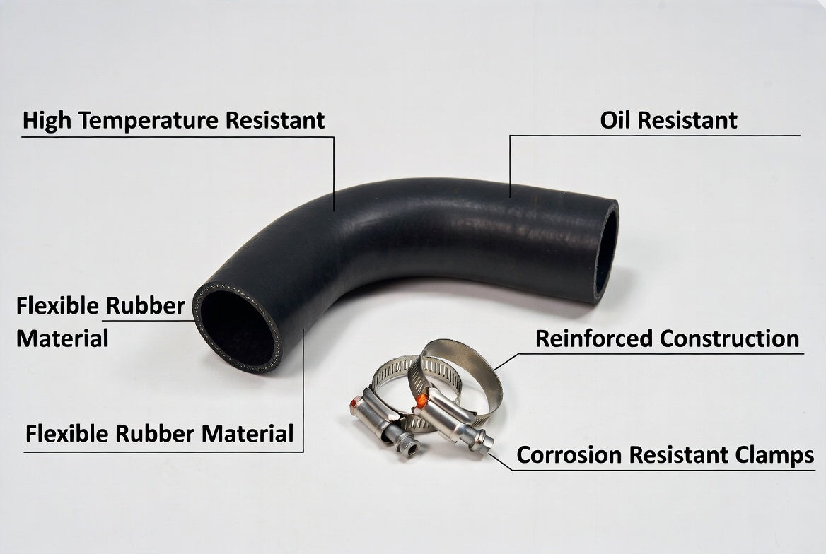 Tuyau EPDM Haute Performance + Colliers Inox